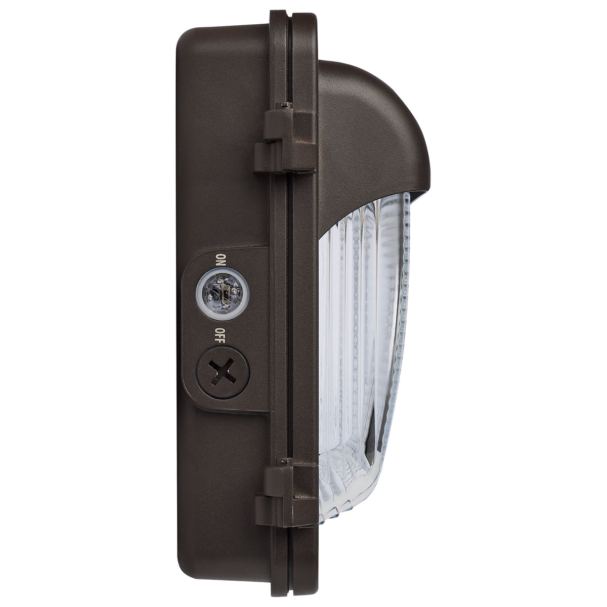 Nuvo 65-887 LED Low Profile Wall Pack, Wattage 70/85/100W and CCT 3K/4K/5K Selectable, Photocell