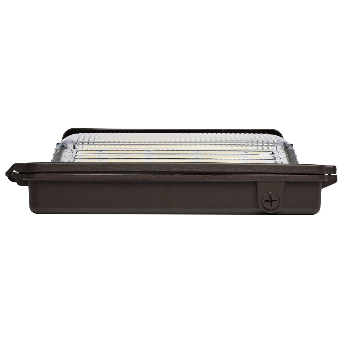 Nuvo 65-887 LED Low Profile Wall Pack, Wattage 70/85/100W and CCT 3K/4K/5K Selectable, Photocell