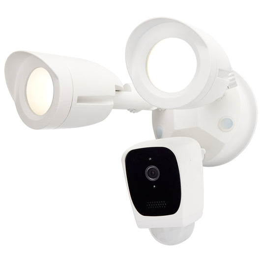 Nuvo 65-900R1 Starfish, Bullet SMART Security Light w/Camera, 20 Watt