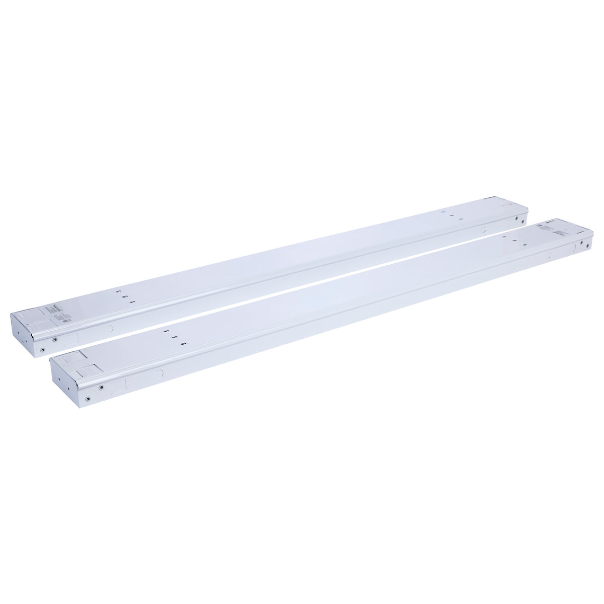 Nuvo 65-905 8 Foot, Quad Or Dual T8 Lamp Ready Fixture Channel, Empty Body Fixture