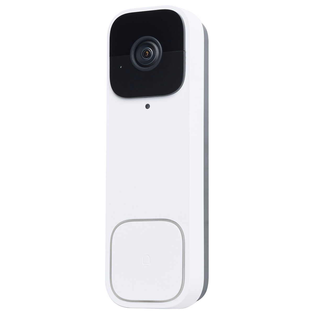 Nuvo 65-933 Starfish, Smart Doorbell Security Camera Wired, White Doorbell With White Chime