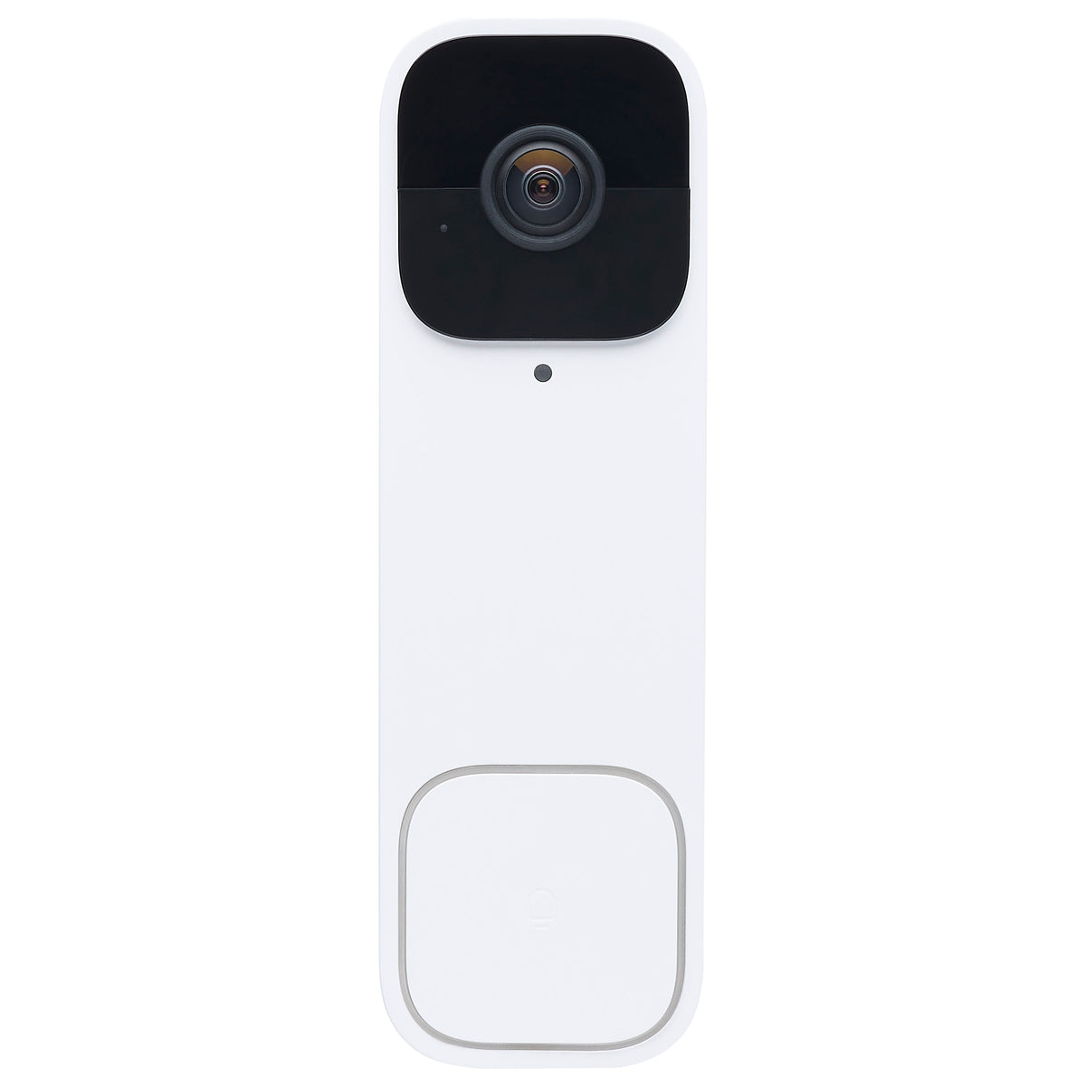 Nuvo 65-933 Starfish, Smart Doorbell Security Camera Wired, White Doorbell With White Chime