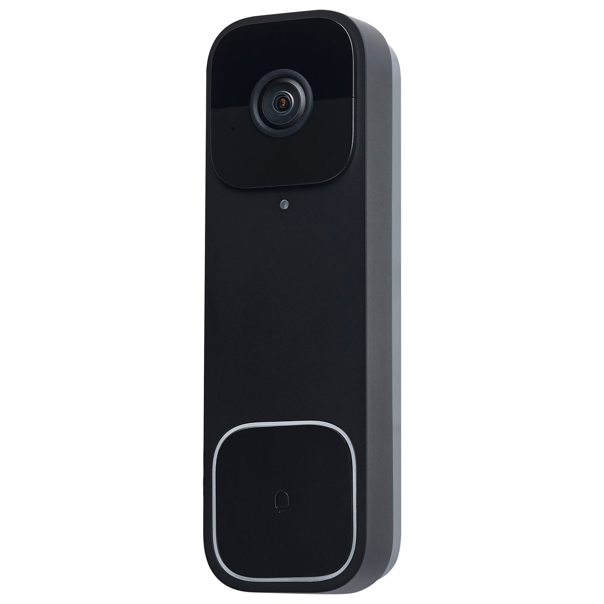 Nuvo 65-934 Starfish, Smart Doorbell Security Camera Wired, Black Doorbell With Black Chime