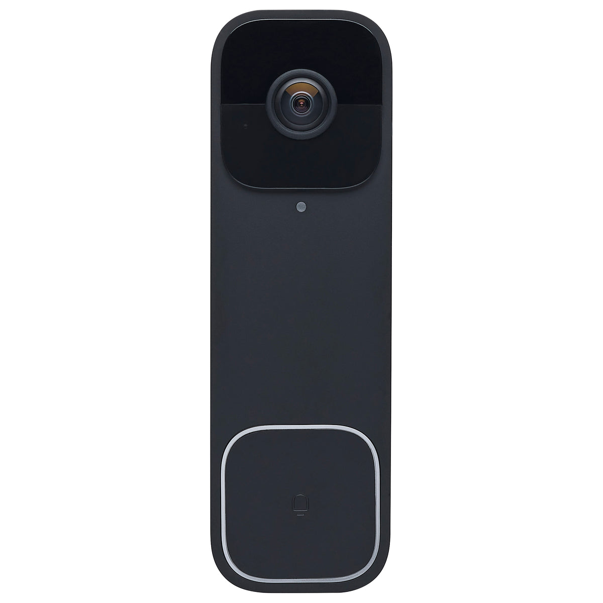 Nuvo 65-934 Starfish, Smart Doorbell Security Camera Wired, Black Doorbell With Black Chime