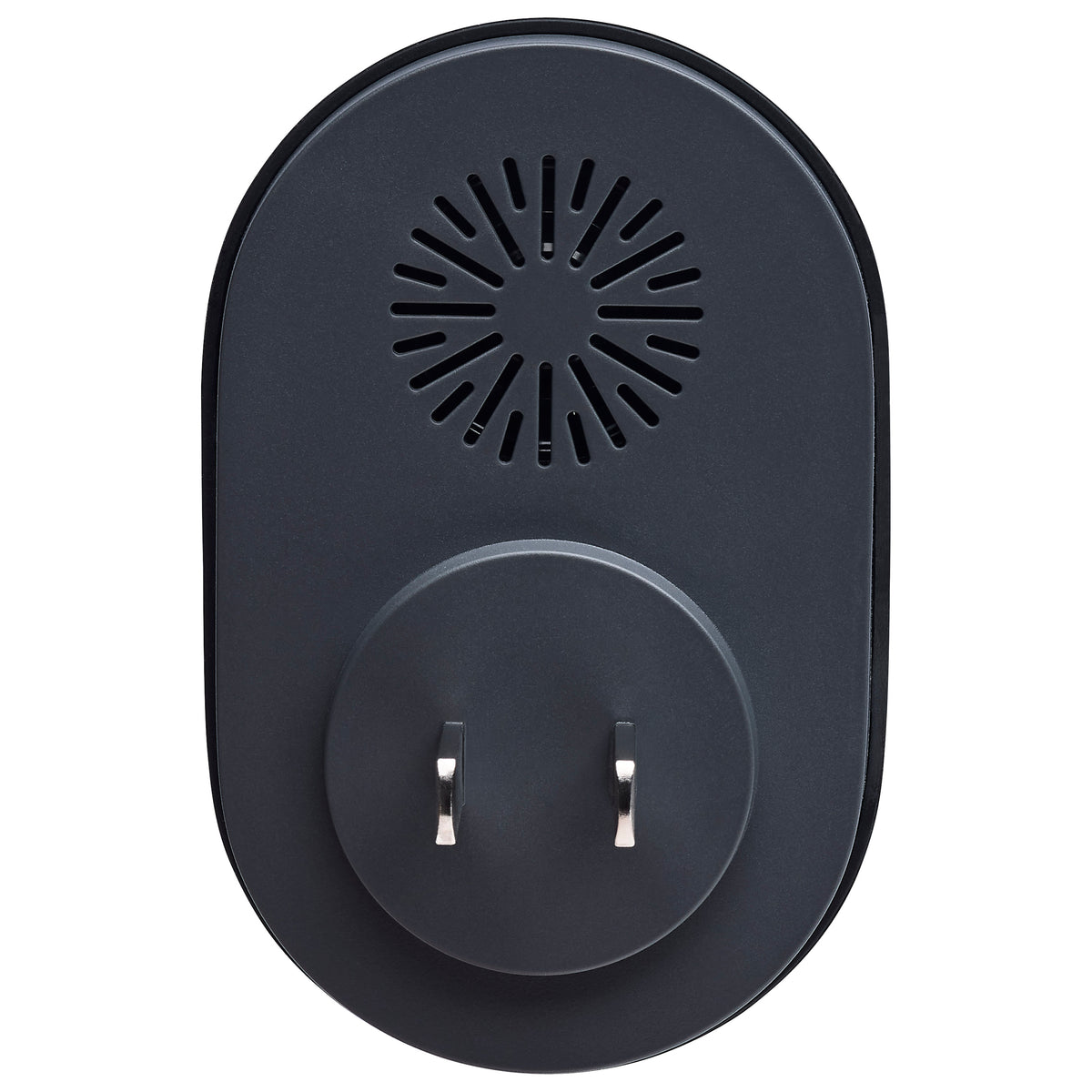 Nuvo 65-934 Starfish, Smart Doorbell Security Camera Wired, Black Doorbell With Black Chime