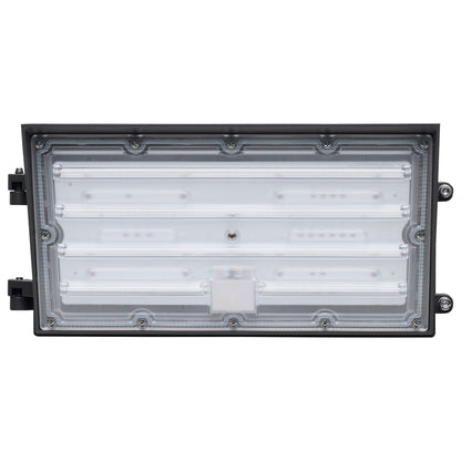 Nuvo 65-942 45/60/80 Watt, 3K/4K/5K CCT Selectable LED Semi Cutoff Wall Pack, 120-277 Volt