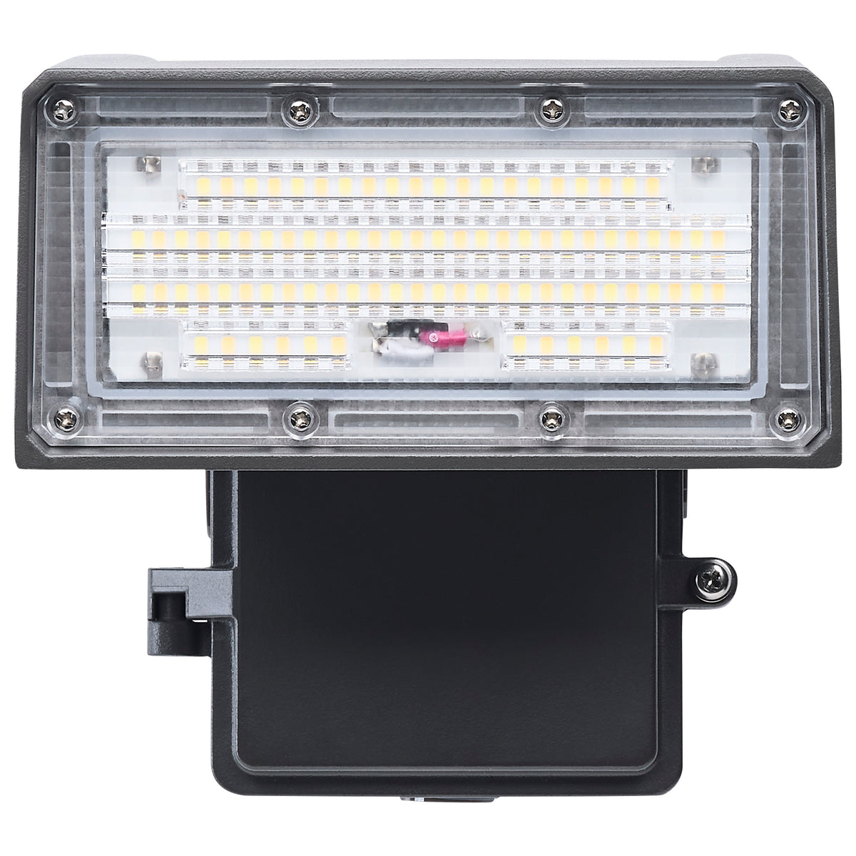 Nuvo 65-943 15/20/25 Watt, 3K/4K/5K CCT Selectable LED Small Adjustable Wall Pack, 120-277 Volt