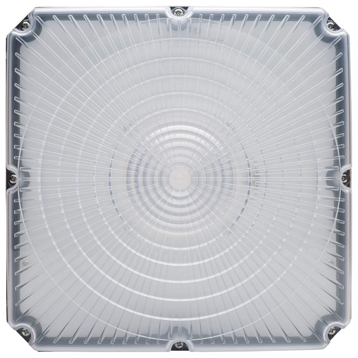 Nuvo 65-983 10 Inch LED Field Selectable Canopy Fixture With Sensor, 45/60/70 Watts, 3K/4K/5K CCT