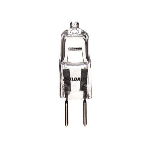 Bulbrite 650050 Bulbrite Incandescent 50 Watt T3 Light Bulbs with a Clear Finish and Bi-Pin (GY6.35) Base, 2900K (Soft White Light)
