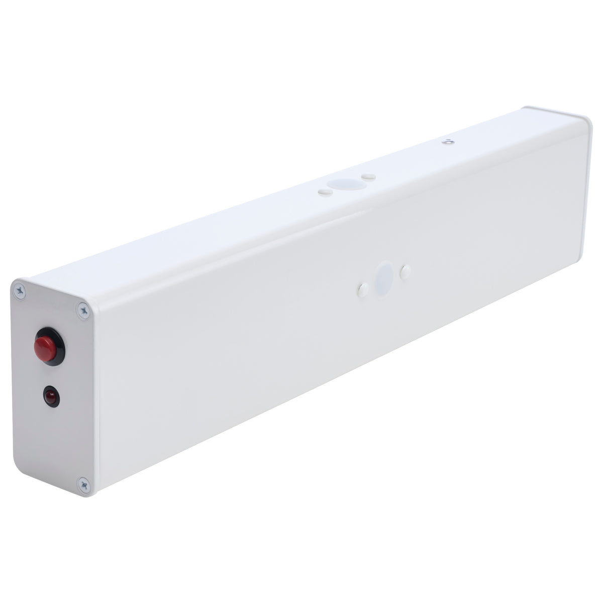 Nuvo 67-340 Edge Lit Exit Sign, Chicago Approved, White Housing