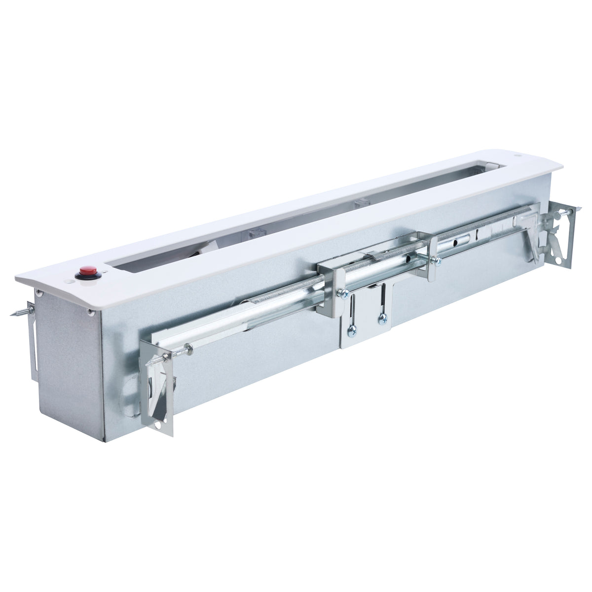 Nuvo 67-350 Edge Lit Exit Sign, Chicago Approved, White Housing