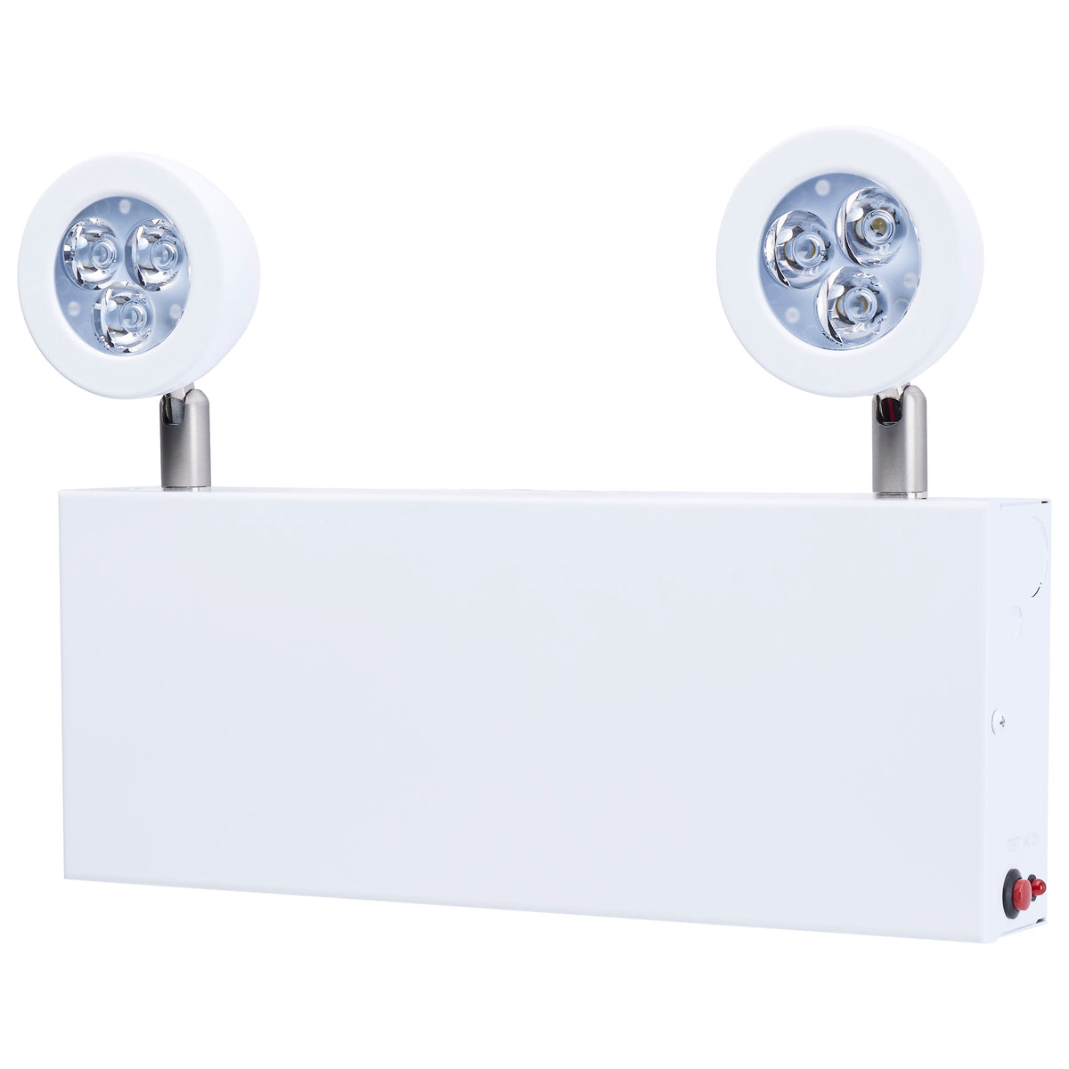 Nuvo 67-381 Emergency Light, Chicago Approved, White Housing