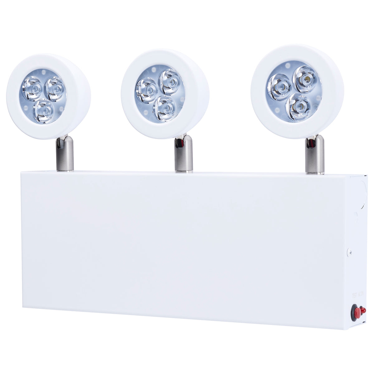 Nuvo 67-382 Emergency Light, Chicago Approved, White Housing