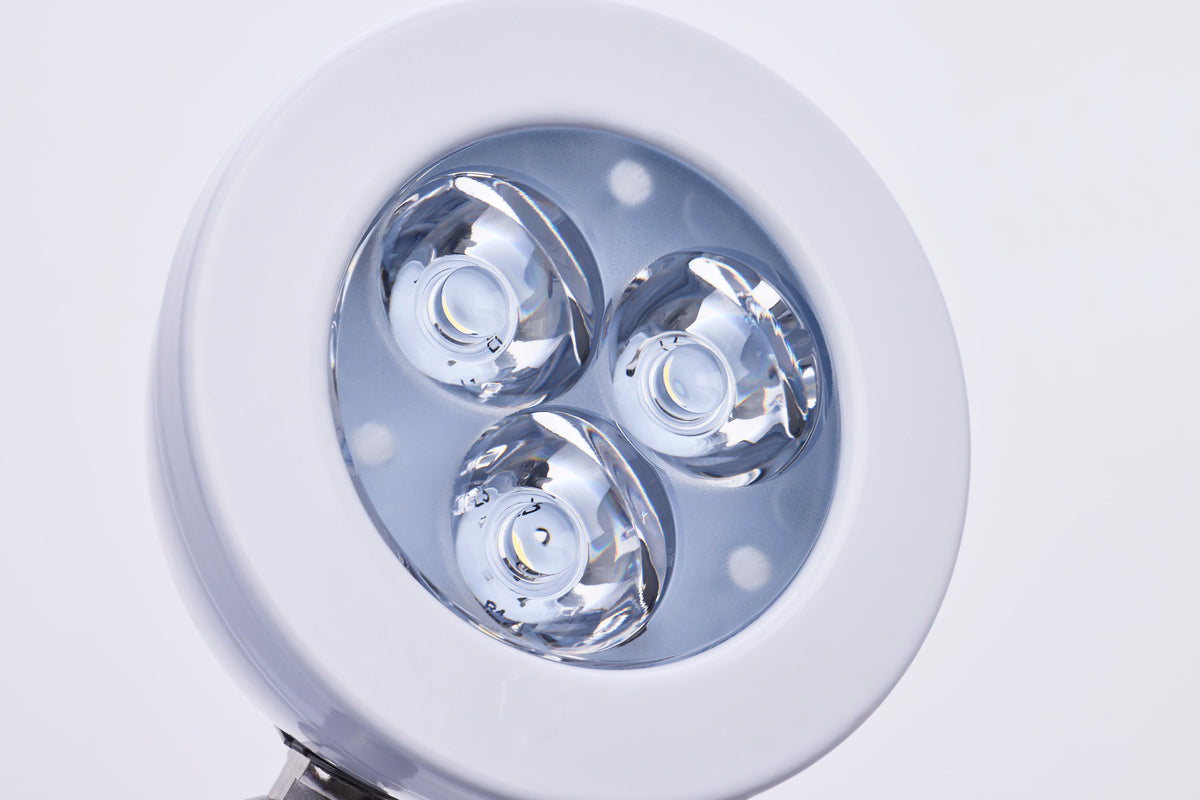 Nuvo 67-382 Emergency Light, Chicago Approved, White Housing