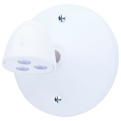 Nuvo 67-395 Remote Emergency Light, Chicago Approved, White Housing