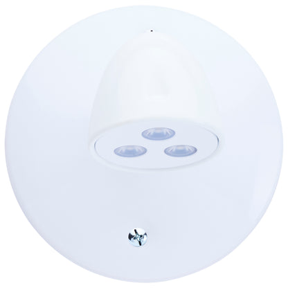 Nuvo 67-395 Remote Emergency Light, Chicago Approved, White Housing