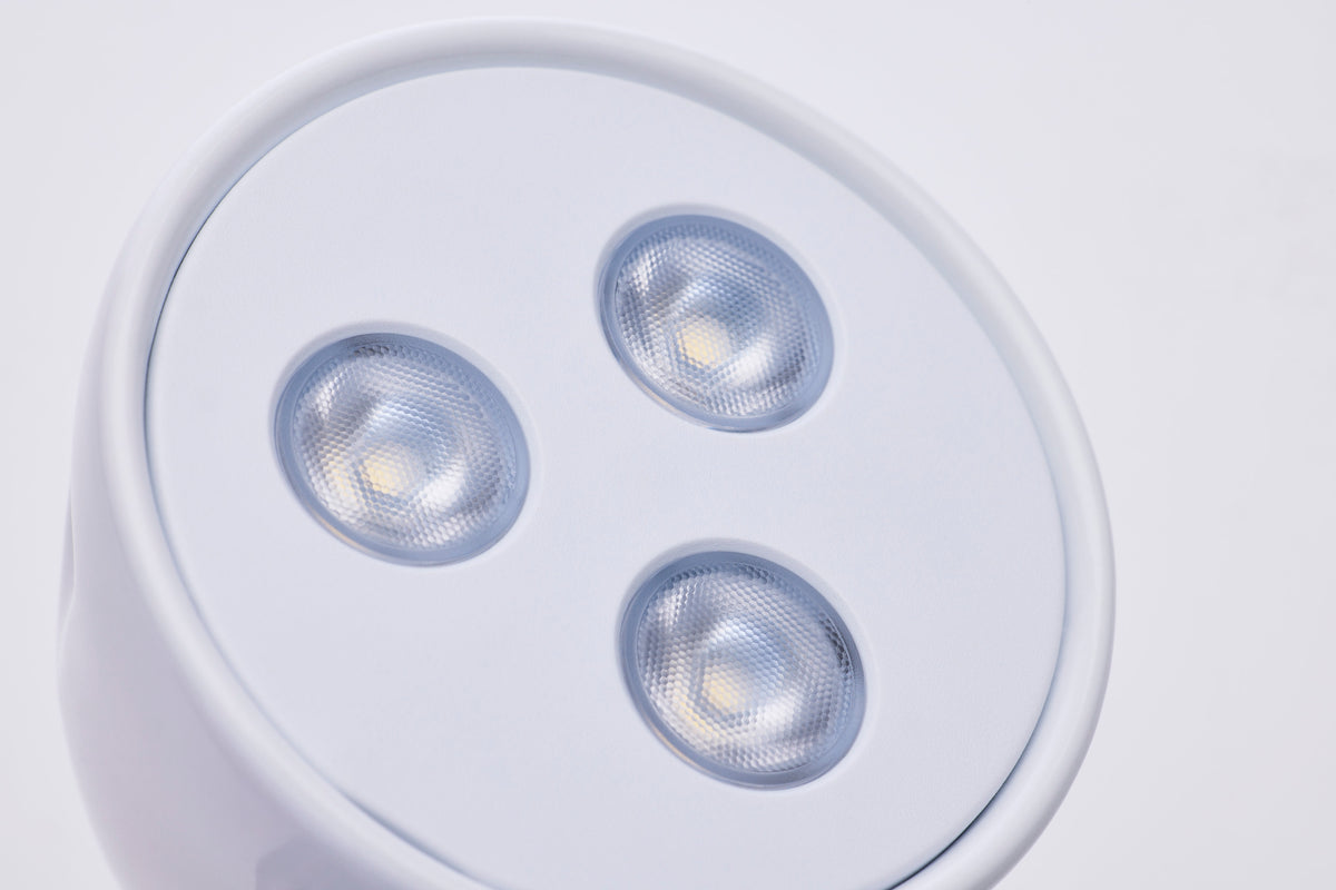 Nuvo 67-395 Remote Emergency Light, Chicago Approved, White Housing