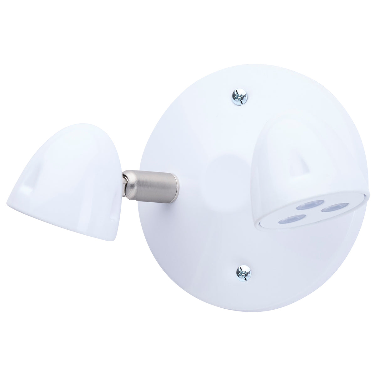 Nuvo 67-396 Remote Emergency Light, Chicago Approved, White Housing