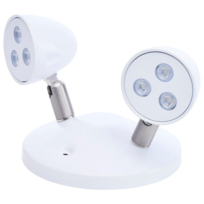 Nuvo 67-396 Remote Emergency Light, Chicago Approved, White Housing