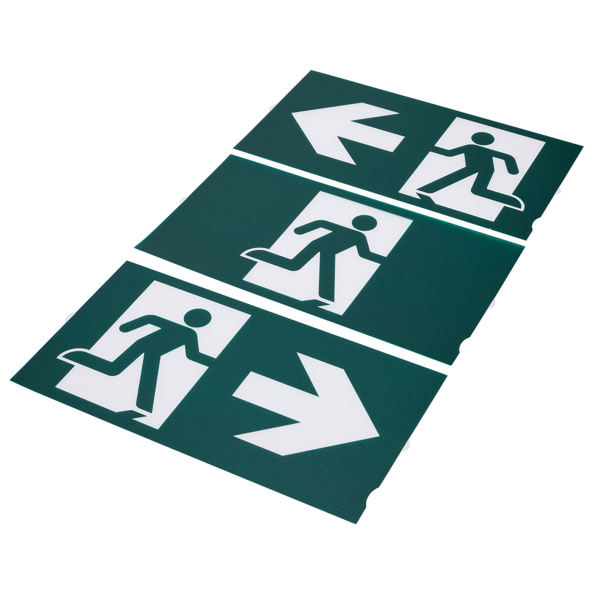 Nuvo 67-561 Running Man Green Exit Sign, 120/347V, 2HR backup
