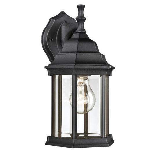 Westinghouse 6783100 Wall Pack Fixture 1 Light Wall Textured Black