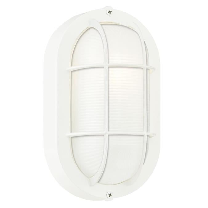 Westinghouse 6783500 Wall Pack Fixture 1 Light Wall White Finish with