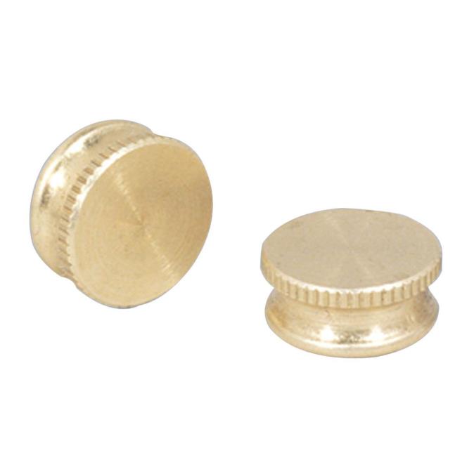 6 pack - Westinghouse 7016900 LAMP ACCESSORY 2 Lock-Up Caps Brass