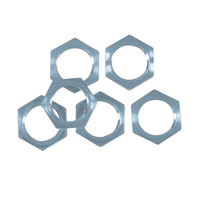 6 pack - Westinghouse 7062200 LAMP ACCESSORY 6 Hex Nuts Steel