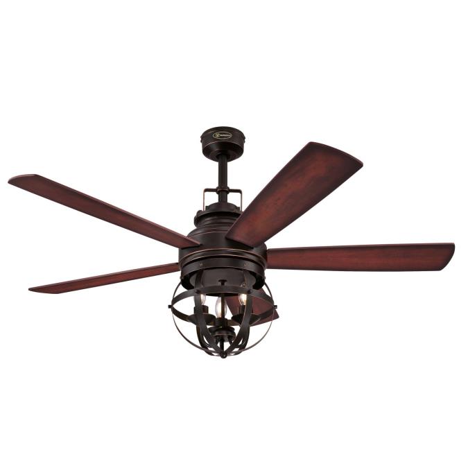 Westinghouse 7217100 5W 52" Oil Rubbed Bronze Finish Reversible Blades