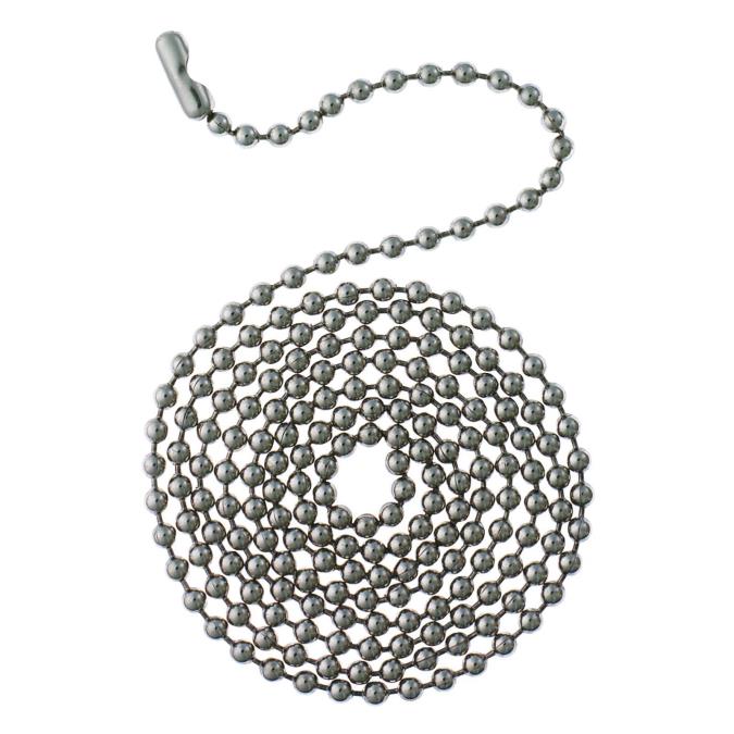 6 pack - Westinghouse 7704900 3 Ft. Beaded Chain with Connector