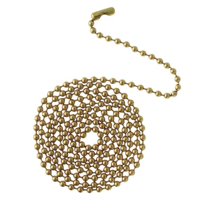 6 pack - Westinghouse 7705000 3 Ft. Beaded Chain with Connector Solid