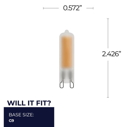 Bulbrite 770660 3.5W T5 Soft White LED Light Bulb