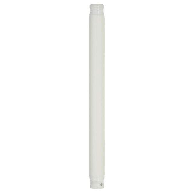 Westinghouse 7724300 1/2" ID x 24" White Finish Extension Down Rod
