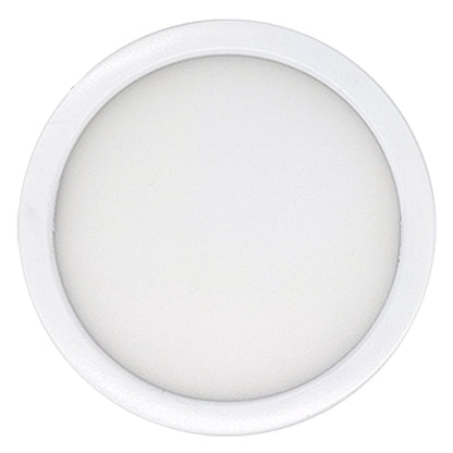 Bulbrite 773603 5" Round 10.3-Watt 5 Color Selectable LED Flush Mount Light, 850 Lumens, White Finish