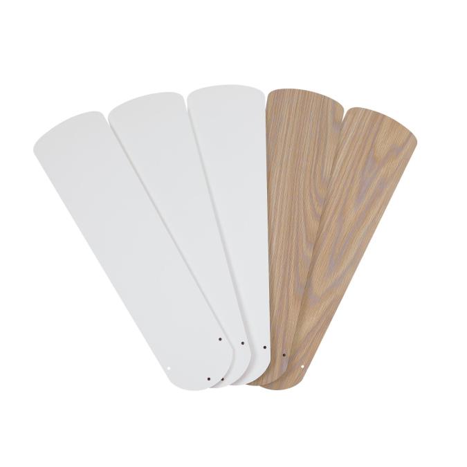 3 pack - Westinghouse 7741600 ACCESSORY-OTHER 52" White/Bleached Oak