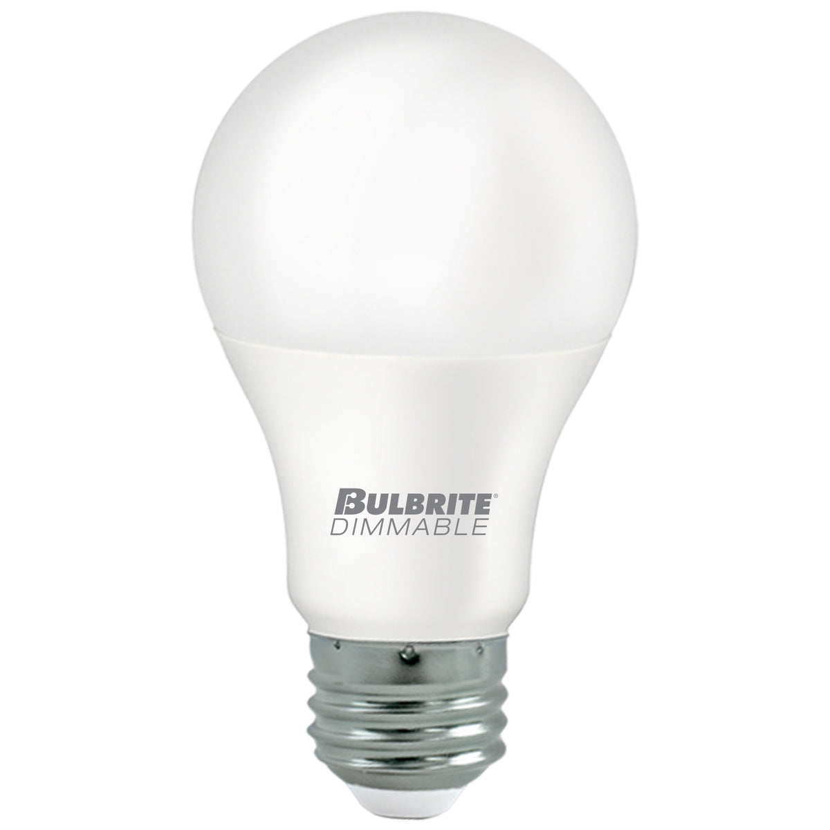 Bulbrite 774264 Bulbrite LED Filament 9 Watt Dimmable A19 Light Bulb with Frost Finish and Medium Screw E26 Base - 4000K(Cool White Light), 800 Lumens