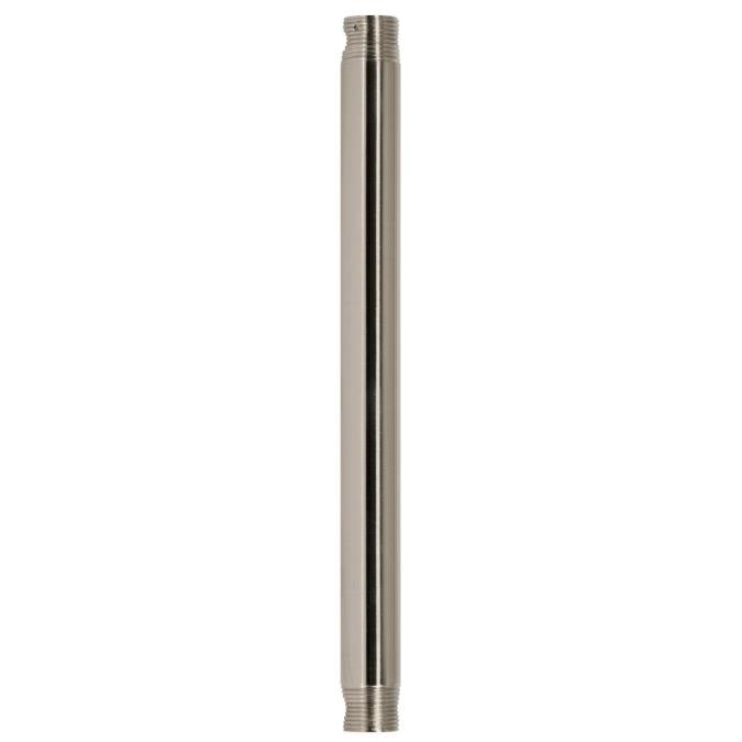 Westinghouse 7752600 3/4" ID x 12" Brushed Nickel Finish Extension