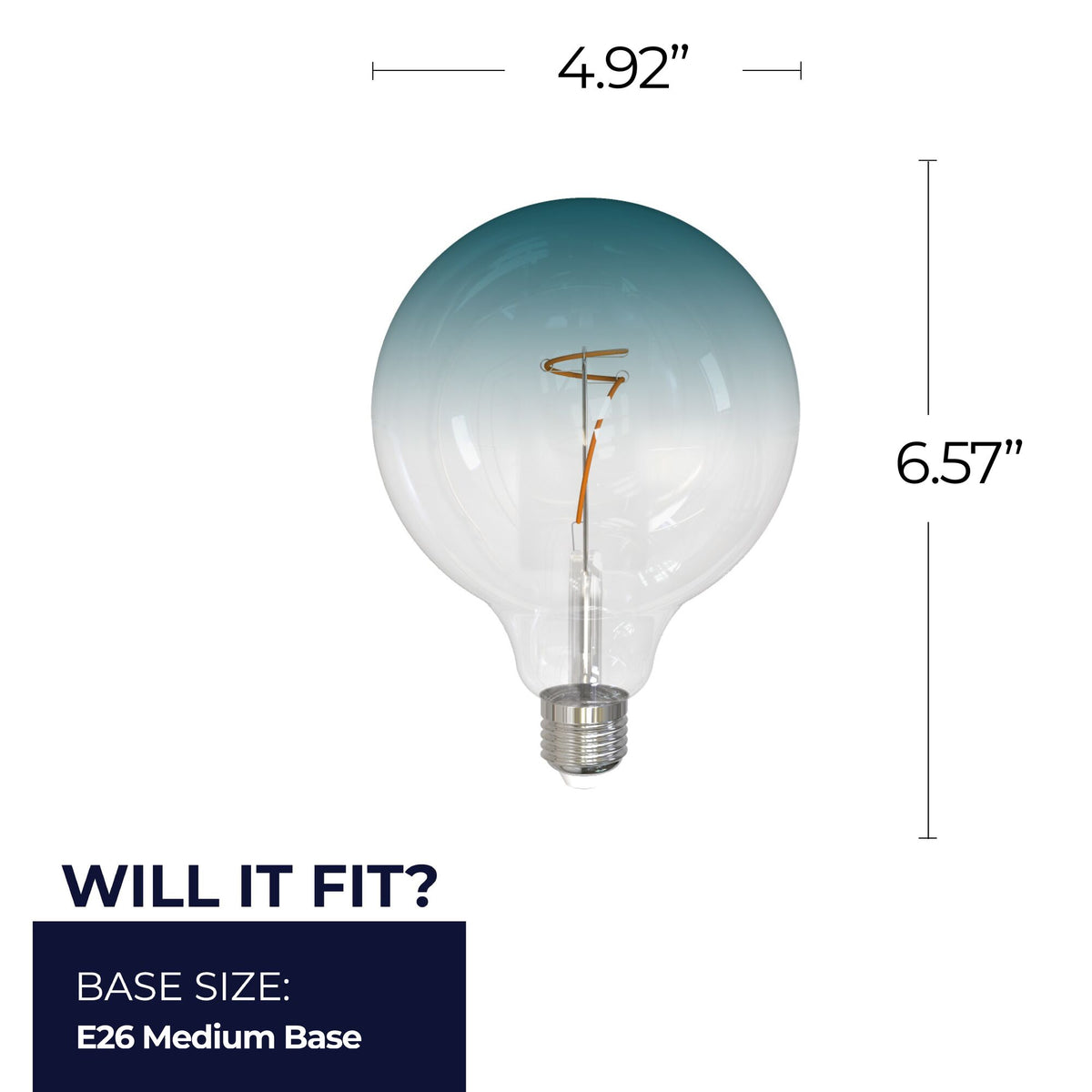Bulbrite 776998 4.5W G40 LED Light Bulb