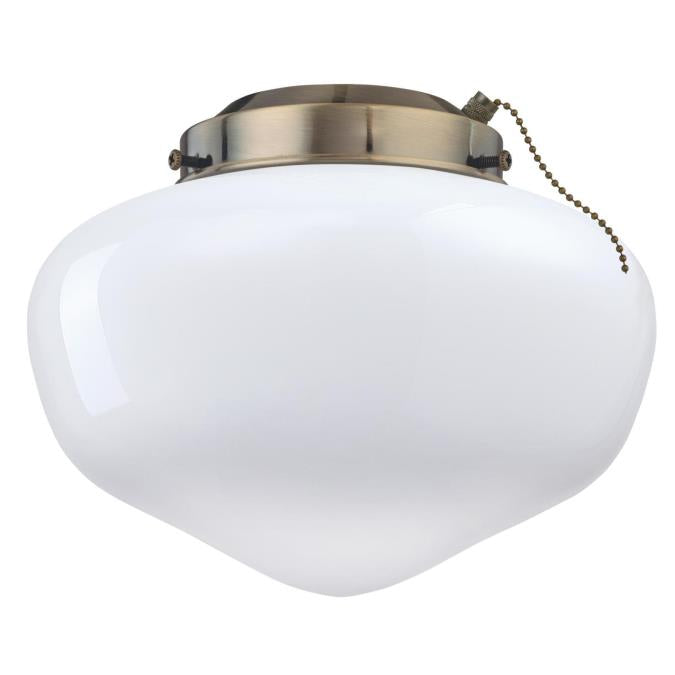 Westinghouse 7785100 9W LED Schoolhouse Ceiling Fan Light Kit Antique