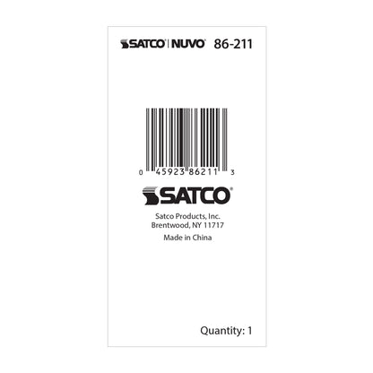 Nuvo 86-211 Add On PIR Sensor, White Finish, 120-277 Volt