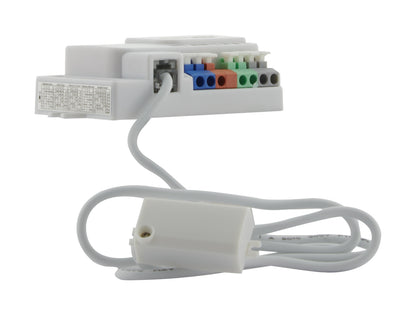 Nuvo 86-213 Microwave Sensor Accessory for Round Canopy Fixtures, White Finish