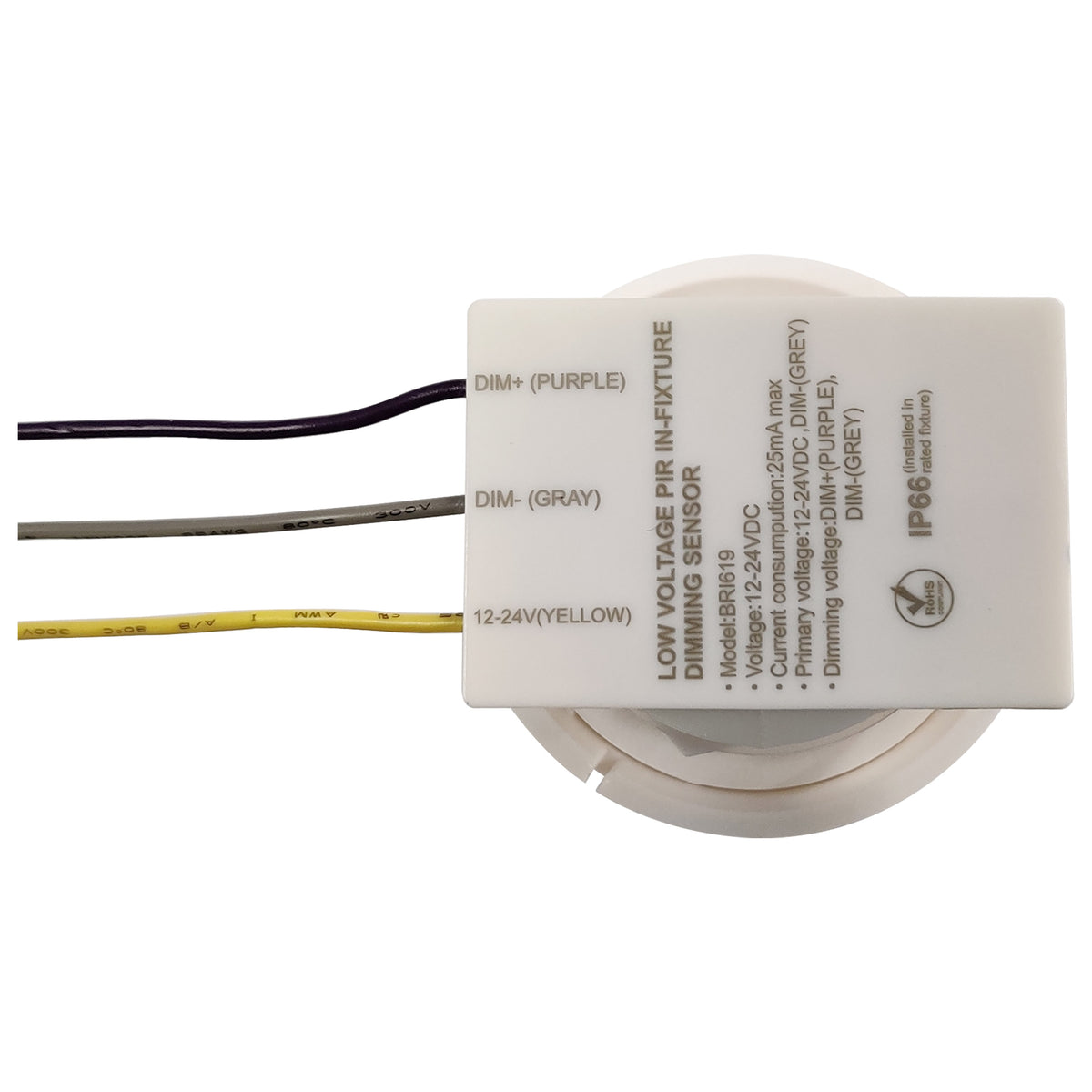 Nuvo 86-226 12-24 Volt Area Light PIR Sensor, 277-480 Volt