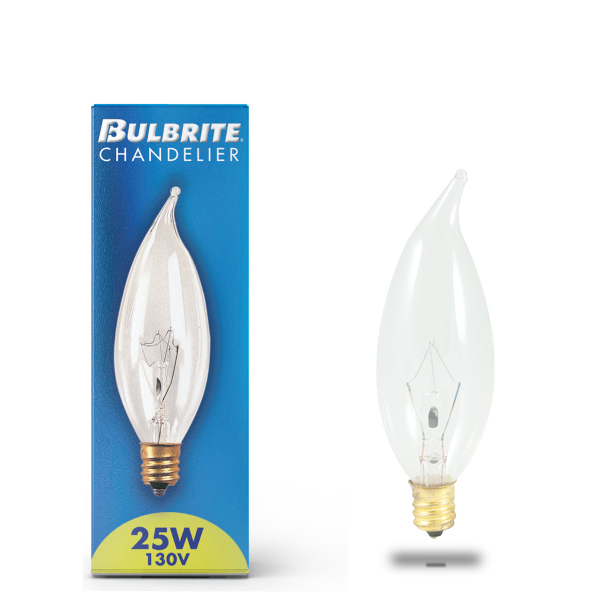 Bulbrite 403025 25W CA10 Warm White Incandescent Light Bulb