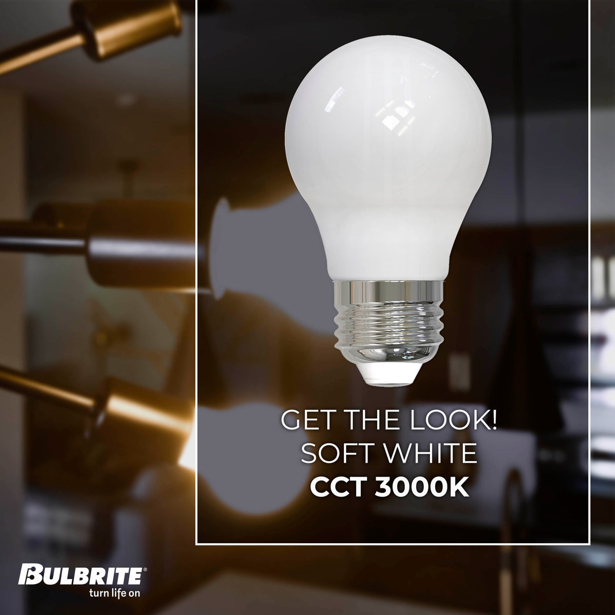 Bulbrite 776213 LED Filament 7.6 Watt Dimmable A19 Light Bulb with Milky Finish and Medium Screw 2700K E26 Base - 2700K (Warm White Light) 800 lumens