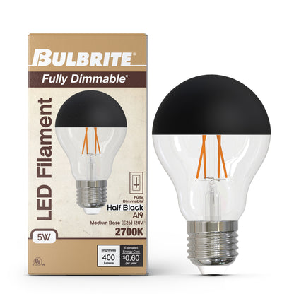 Bulbrite 776833 5W A19 Warm White LED Light Bulb