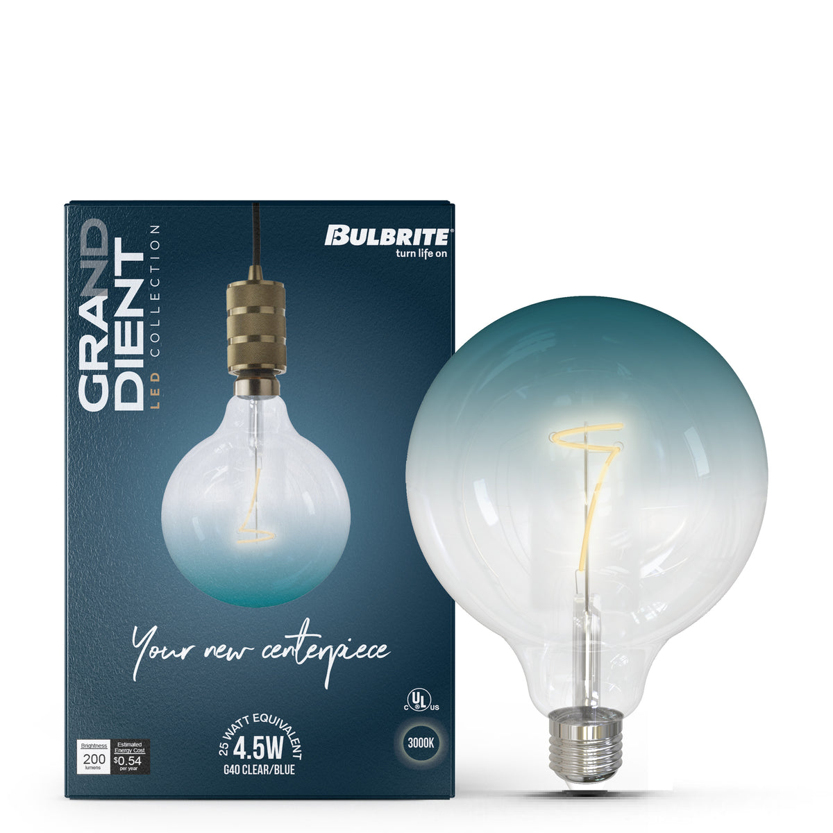 Bulbrite 776998 4.5W G40 LED Light Bulb