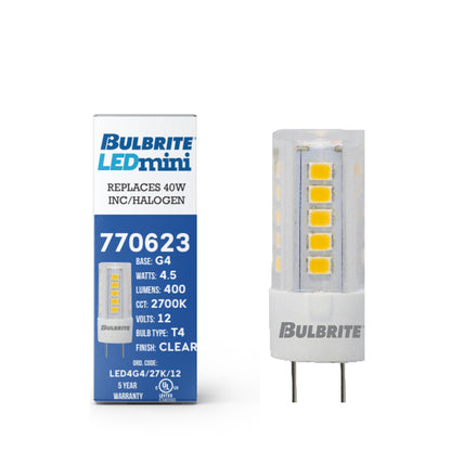 Bulbrite 770623 4.5W T5 Warm White LED Light Bulb
