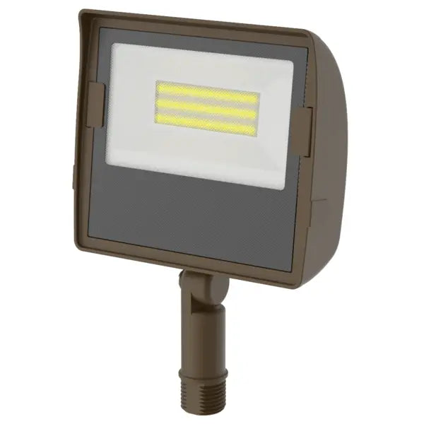Commercial LED CLF4-15P5KNBR Flood Fixture 15W 5000K Knuckle Bronze Premium