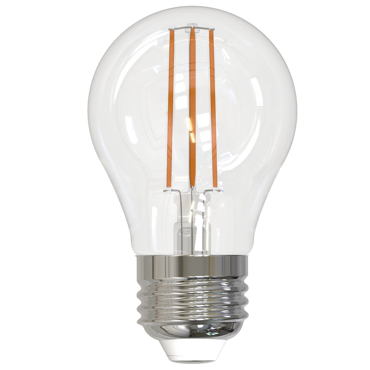 Bulbrite 776210 LED Filament 7.6 Watt Dimmable A15 Light Bulb with Clear Finish and Medium Screw 3000K E26 Base - 3000K (Soft White Light) 800 lumens