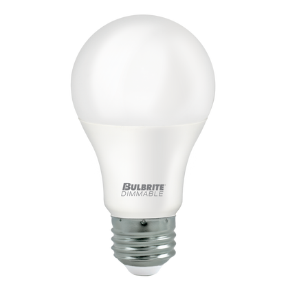 Bulbrite 774244 LED Filament 8.5 Watt Non-Dimmable A19 Light Bulb with Frost Finish and Medium Screw E26 Base - 3000K (Soft White Light) 750 lumens